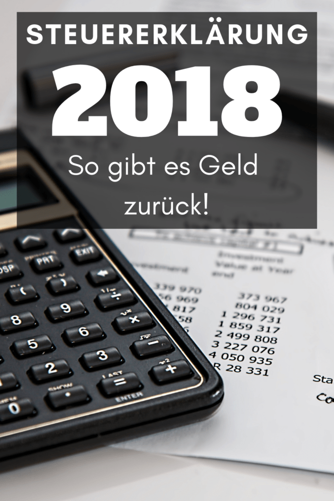 Steuererklärung 2018 - Was Kann Man Alles Absetzten?